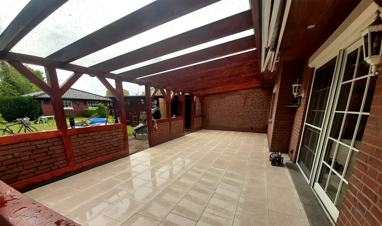 Terrassenüberdachung Referenz